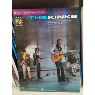 GUITAR SIGNATURE LICKS - THE KINKS BY DAVE RUBIN W/CD (HAL)073999955538