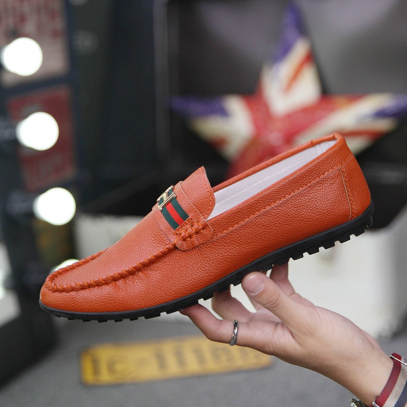 ภาพสินค้ารองเท้าโลฟเฟอร์กันลื่นสำหรับผู้ชาย จากร้าน haiyueqi.th บน Shopee ภาพที่ 3