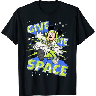 เสื้อยืด Disney Mickey Mouse Give Me Space astronaut