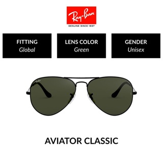 สินค้า Ray-Ban Aviator Large Metal - RB3025 L2823  size 58 - sunglasses