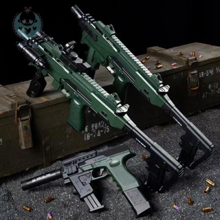 ☫✳✇Thousand-change Glock soft bullet gun arctic fox tactical ปืนเล็กสั้น พันเปลี่ยนปืนพก carbine kit diy