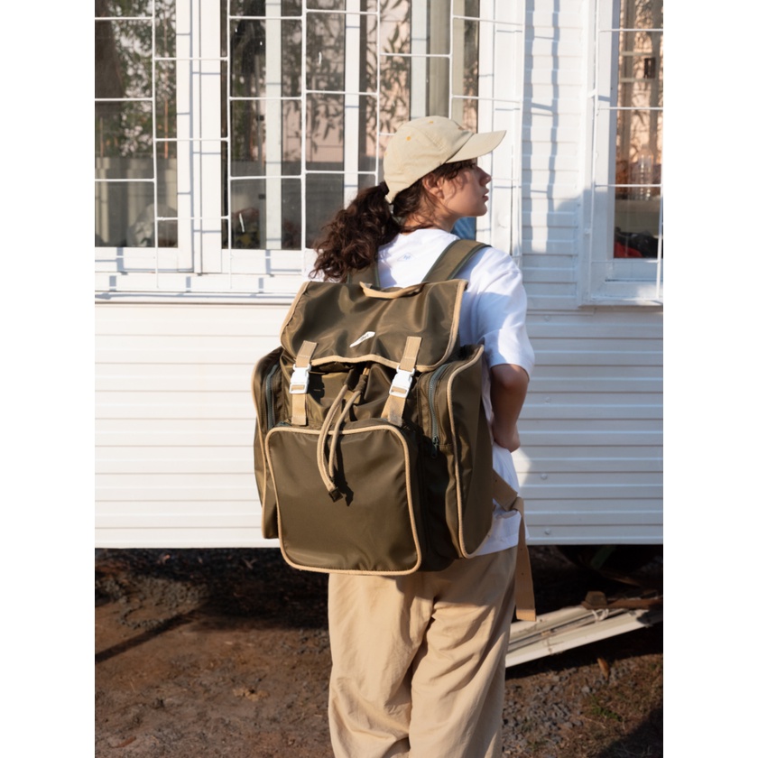 Troopers Explorer Backpack (Olive) | Shopee Thailand