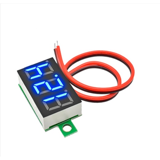 ขนาดเล็ก-0-36-นิ้วหลอดดิจิตอล-2-7v-32v-สองสายตัวแปรแม่นยำจอแสดงผลดิจิตอล-โวลต์มิเตอร์แบบดิจิตอล