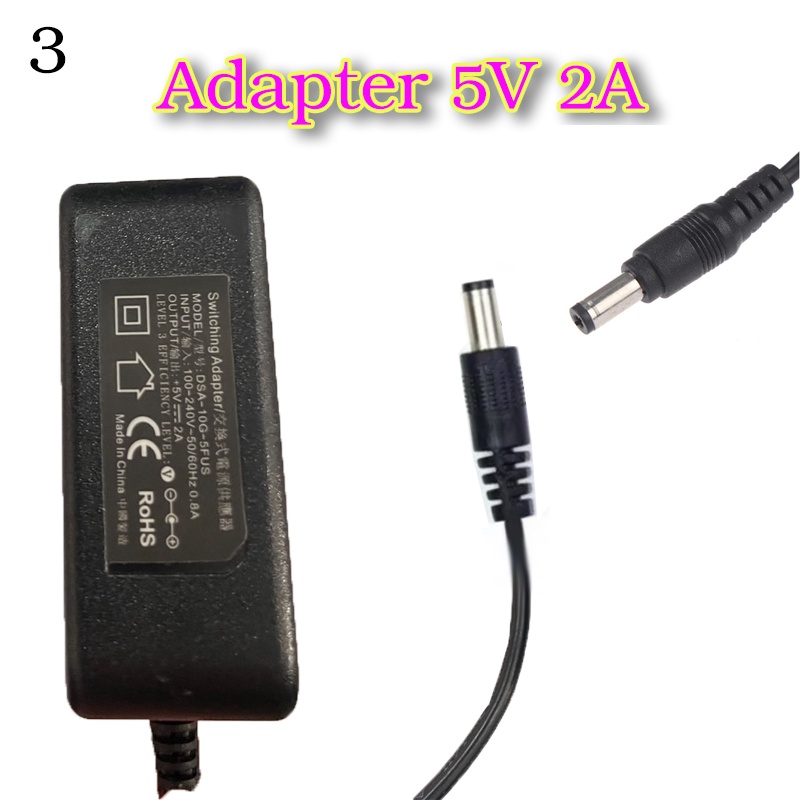 Adapter 5V 1A / 2A อะแดปเตอร์ 5V กระแส 1-2 A AC/DC 0910 Adapter ขนาด 5V ...