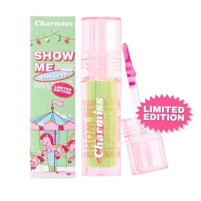 charmiss-glitter-lip-gloss-ลิปกลอสเปลี่ยนสี-ลิปกรอส-ลิปเปลี่ยนสี-ปากฉ่ำ-ลิปสติก-ลิปกรอสเขียว-ลิปเขียว-ชุ่มชื่น-2-2ml