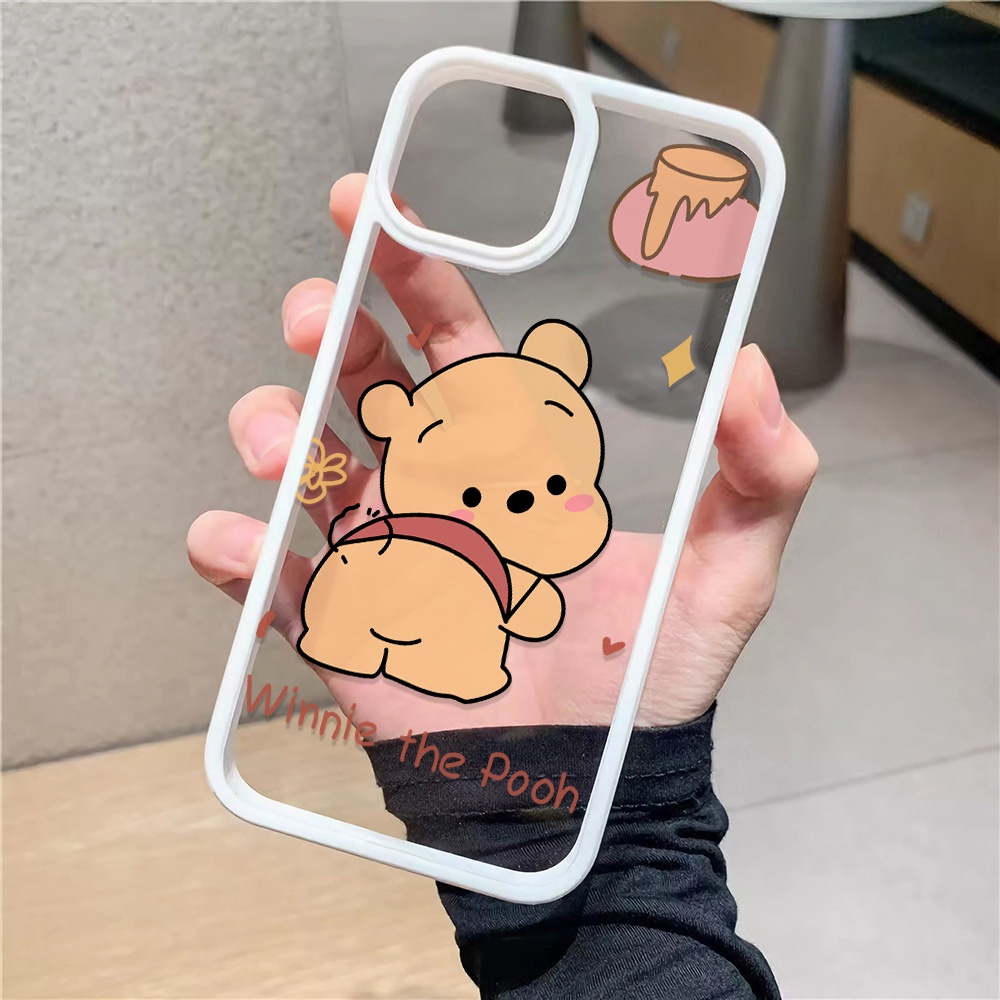 เคสโทรศัพท์มือถืออะคริลิค-แบบแข็ง-ลายการ์ตูนหมีพูห์น่ารัก-สําหรับ-iphone-14promax-11-13-12-7plus-8-x-xs-max