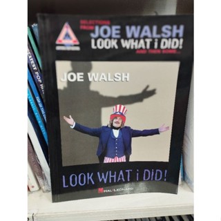 JOE WALSH - SELECTION FROM LOOK WHAT I DID TAB (HAL)073999388916