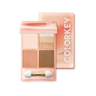 Colorkey Sunset พาเลทอายแชโดว์ 4G สี่สี