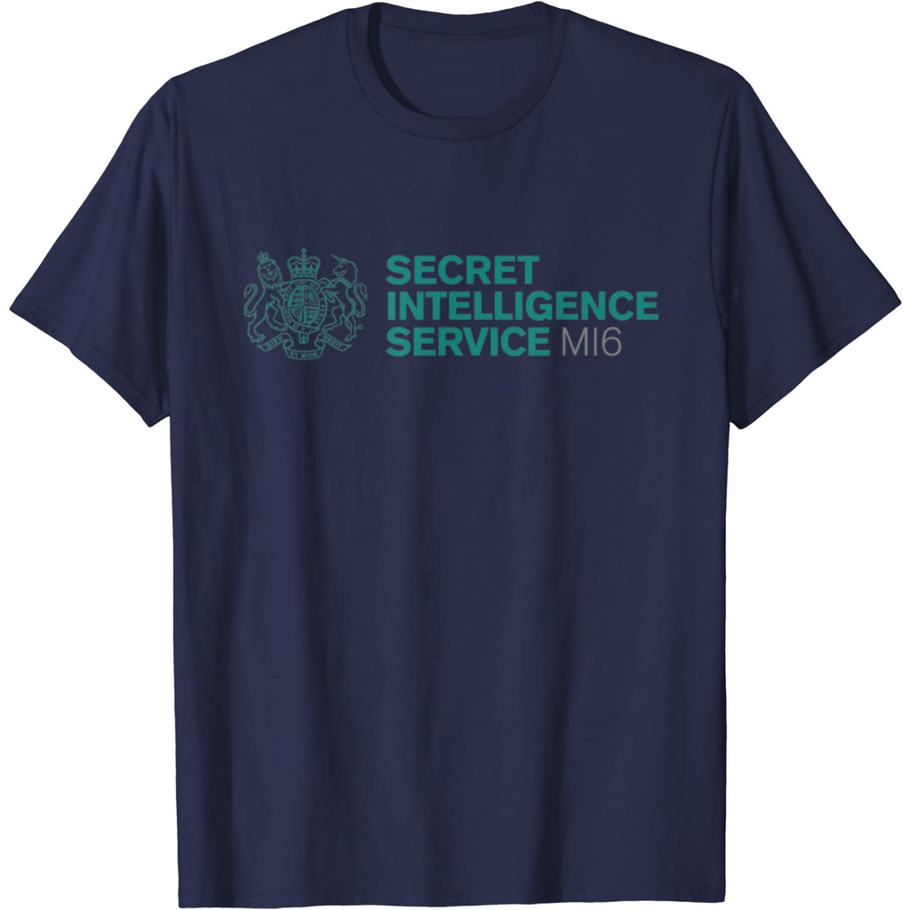 หน่วยสืบราชการลับลับบริการ-sis-mi6สหราชอาณาจักร-spy-หน่วยงานเสื้อยืด