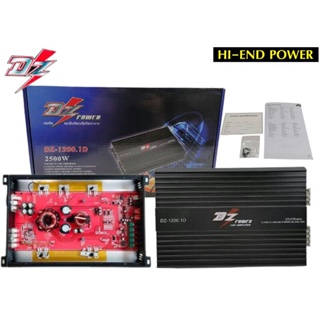 ขายเพาเวอร์แอมป์ POWER AMP Class​D​ DZรุ่น DZ-1200.1D 2500Watt​ max​ ของใหม่