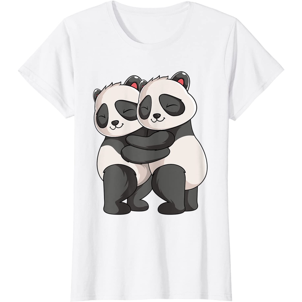 เสื้อยืด-panda-lover-เด็กผู้หญิงผู้หญิง-panda