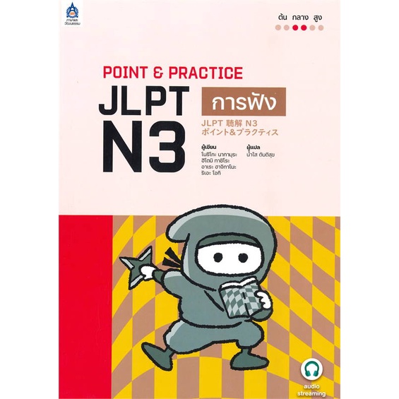 หนังสือ-point-amp-practice-jlpt-n3-การฟัง-สินค้าใหม่มือหนึ่ง-พร้อมส่ง