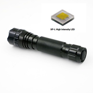 Mantaray 501B ไฟฉาย CREE XP-L HI V3 LED สปอตไลท์ระยะไกล 1600 ลูเมน 6500K ไฟเดินป่า ตั้งแคมป์