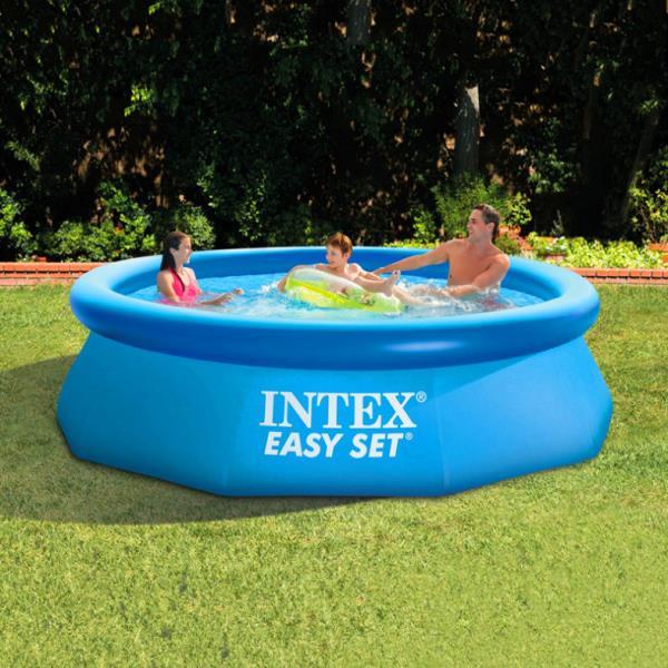 ขายใหญ่-intex28110-disc-pool-สระว่ายน้ำเป่าลม-วงกลม-ครอบครัว-สระว่ายน้ำเด็ก-244-76-ซม