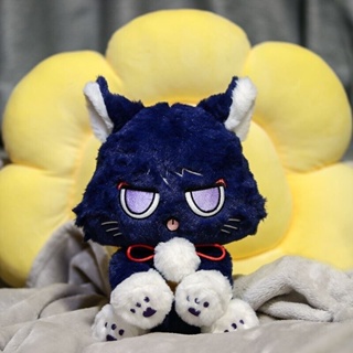 Genshin Impact Wanderer Scaramouche Plush Toy Genshin Scattered Scattered Cat Doll ตุ๊กตาแมวน่ารักของเล่นตุ๊กตาเด็ก