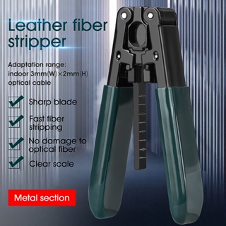 Optical fiber leather wire stripper คีมตัดสายไฟเบอร์ออปติก FTTH