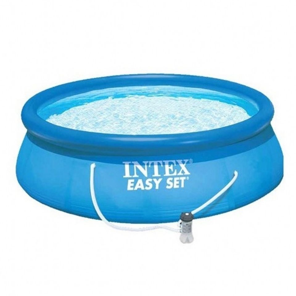 ขายใหญ่-intex28110-disc-pool-สระว่ายน้ำเป่าลม-วงกลม-ครอบครัว-สระว่ายน้ำเด็ก-244-76-ซม