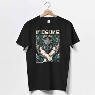 Demon Slayer Hashibira Inosuke V2 Anime Manga Graphic T-Shirt | Japanese Theme Anime Tee | Unisex Anime Graphic T-S_03