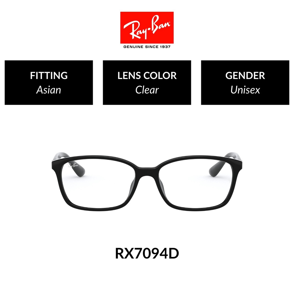 ภาพหน้าปกสินค้าRay-Ban - RX7094D 2000 size 55 แว่นสายตา