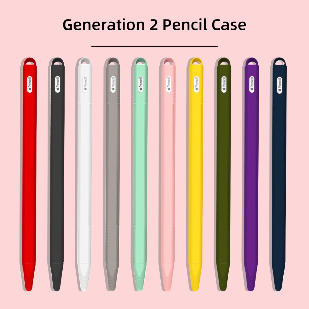 เคสปากกา-ซิลิโคนนิ่ม-สําหรับไอแพด-ipad-generation-2-apple-pencil-2nd-2-gen-เคสดินสอ-pencil-ปลอก