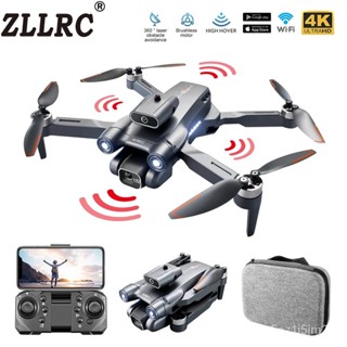 ZLLRC S1S จมูก GPS 5กรัม8พัน HD กล้องสองมืออาชีพ Wifi FPV หลีกเลี่ยงอุปสรรคการไหลของแสงพับ Q Uadcopter ของเล่นเด็กของขวั