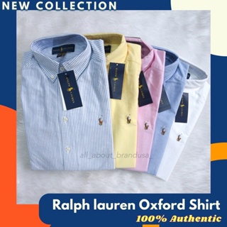 เสื้อเชิ้ต Polo Ralph lauren Oxford Shirt 100% Authentic ของแท้