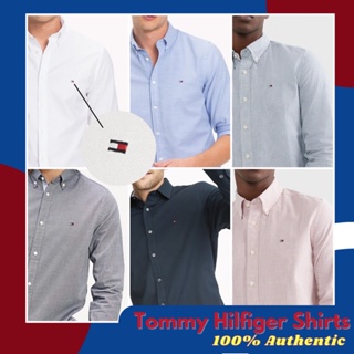 เสื้อเชิ้ต Tommy hilfiger oxford shirt 100% Authentic