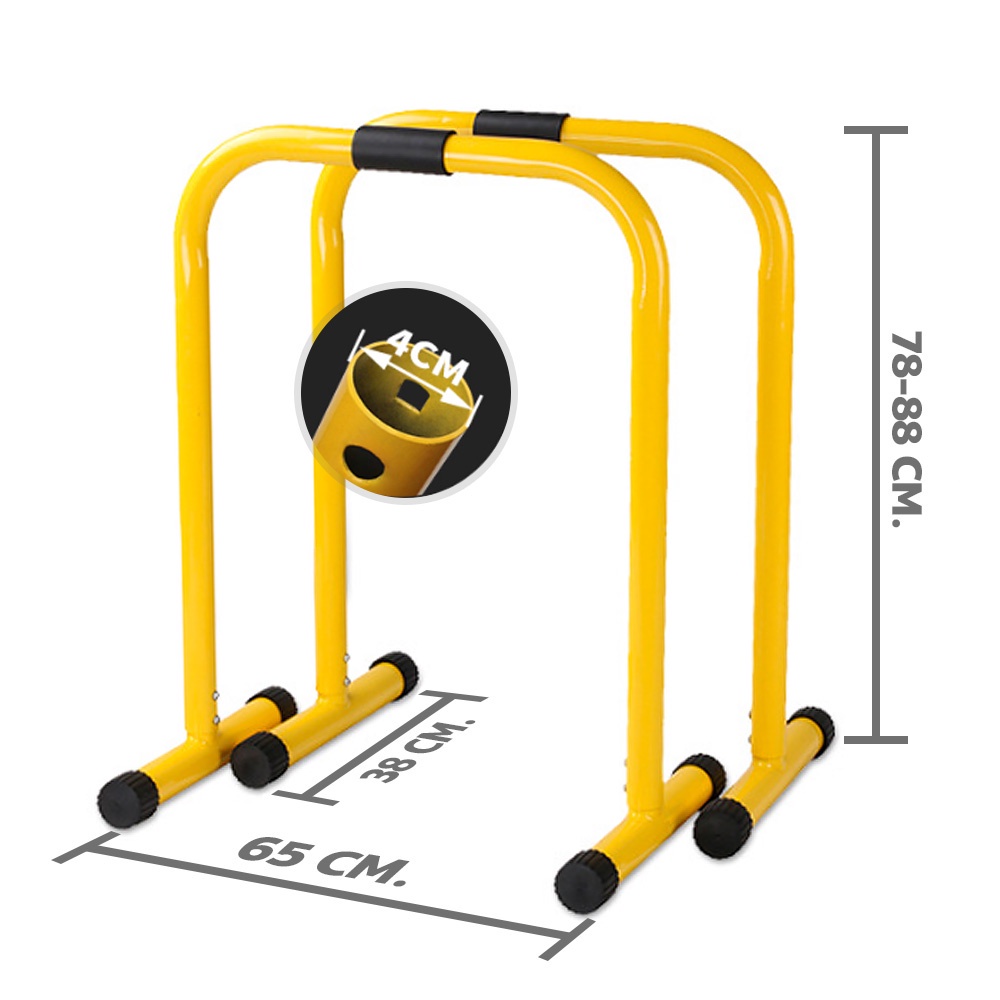 double-bar-บาร์คู่ตั้งพื้น-บาร์ดึงข้อ-แถบขนาน-บาร์คู่ออกกําลังกาย-รองรับน้ำหนักได้เยอะ