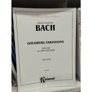 KALMUS EDITION - BACH - GOLDBERG VARIATIONS FOR PIANO (ALF)029156061383