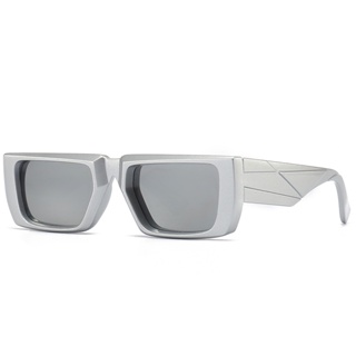 แว่นตากันแดด UV400 ทรงสี่เหลี่ยมผืนผ้า หรูหรา สไตล์อิตาลี เรโทร แฟชั่นสําหรับผู้ชาย และผู้หญิง เหมาะกับการขับขี่ 2023