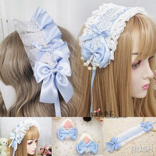 ต้นฉบับญี่ปุ่นสาวหวาน Lolita เครื่องประดับผมลูกไม้ Lolita all-match headband LO Niang headdress