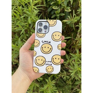 เคส2ชั้นpremium2in1ลายilove smileเคสกันกระแทกรอบด้านคุลมเครื่องคลุมปุ่มใส่ง่ายถอดง่ายไม่กินขอบ