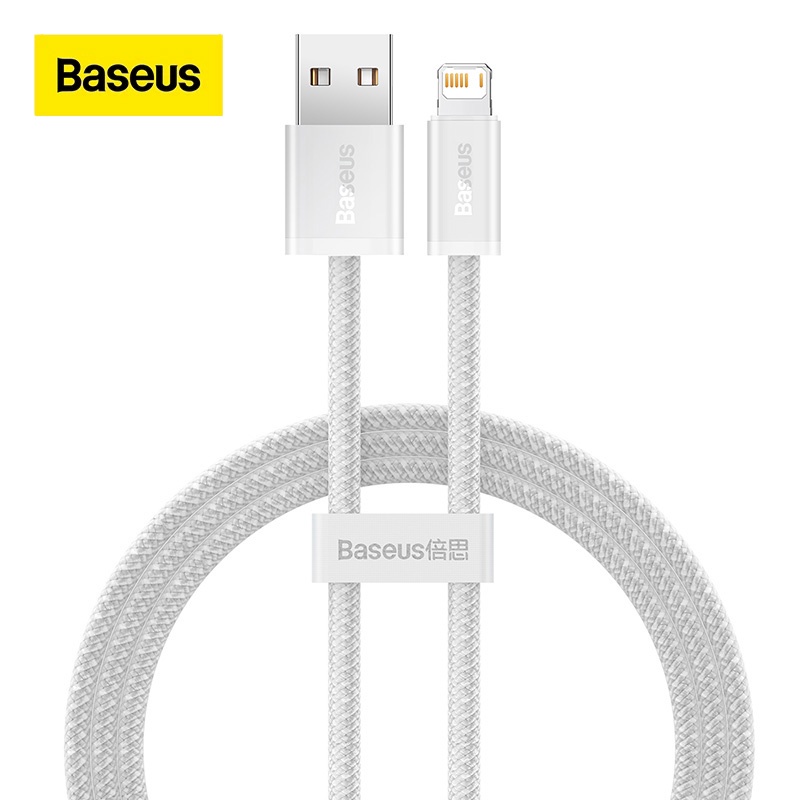 ภาพหน้าปกสินค้าBaseus  สายชาร์จ USB 2.4A สําหรับ iPhone 12 13 Pro Max