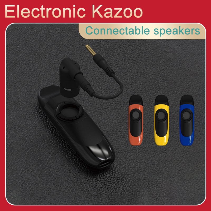 เครื่องดนตรีอิเล็กทรอนิกส์-kazoo-วัสดุ-abs-มืออาชีพ-kazoo-เครื่องดนตรีที่ดี-ง่ายต่อการเรียนรู้ดนตรี-ของขวัญ-เพื่อนที่ดี-สําหรับกีตาร์-อูคูเลเล่