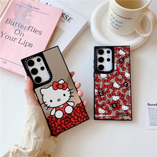 Casetify 【สวัสดี【คิตตี้】เคสโทรศัพท์มือถือ TPU กันกระแทก ลายการ์ตูนคิตตี้ สําหรับ Samsung Galaxy S23 Ultra S2