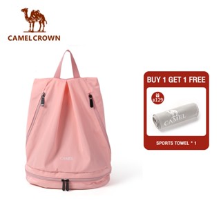 CAMEL CROWN กระเป๋าว่ายน้ํา กระเป๋ากีฬา กันน้ํา สําหรับผู้ชายและผู้หญิง