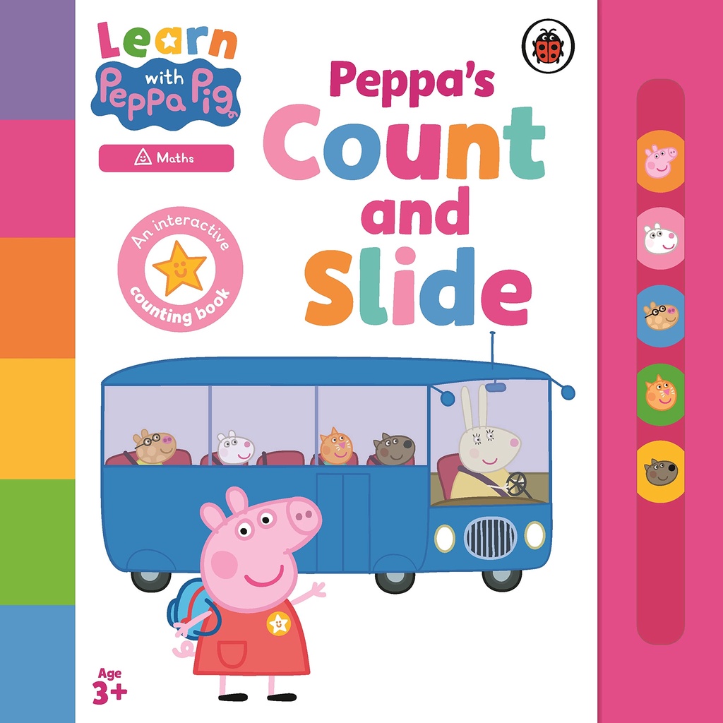 asia-books-หนังสือภาษาอังกฤษ-learn-with-peppa-peppas-count-and-slid