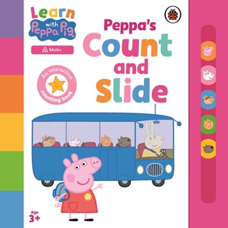 Asia Books หนังสือภาษาอังกฤษ LEARN WITH PEPPA: PEPPAS COUNT AND SLID