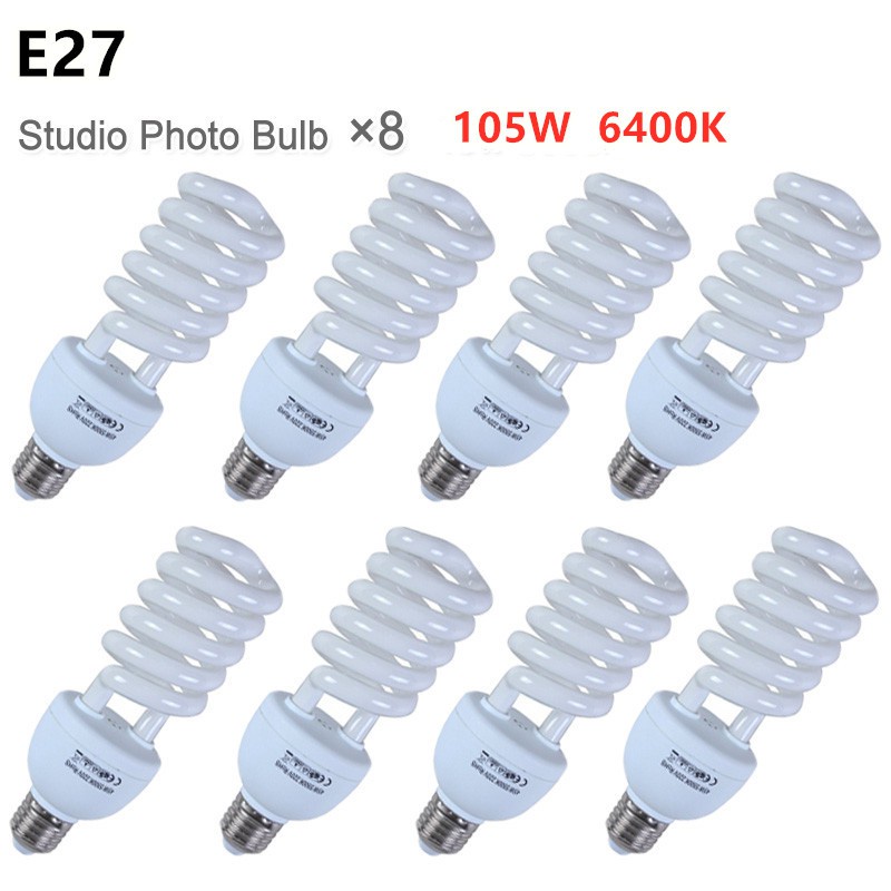 live-105w-6400k-e27-photo-studio-bulb-video-light-photography-daylight-lamp-8pcs