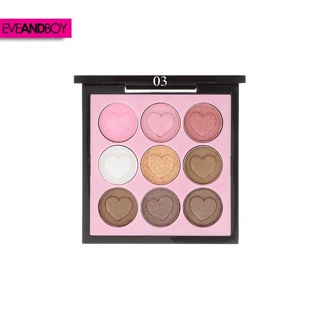 ASHLEY A268 Ashley Nine Color Eyeshadow