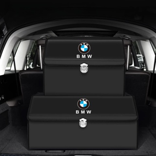 เหมาะสำหรับกล่องเก็บของ BMW  ใหม่3 Series 5 Series 325li530li ใหม่ x1x2x3x4x5x6กล่องเก็บของท้ายรถ