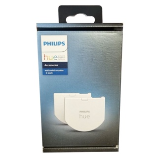 Philips Hue Wall Switch Module ( 2-pack ) - Works with all Hue lights, 929003017102