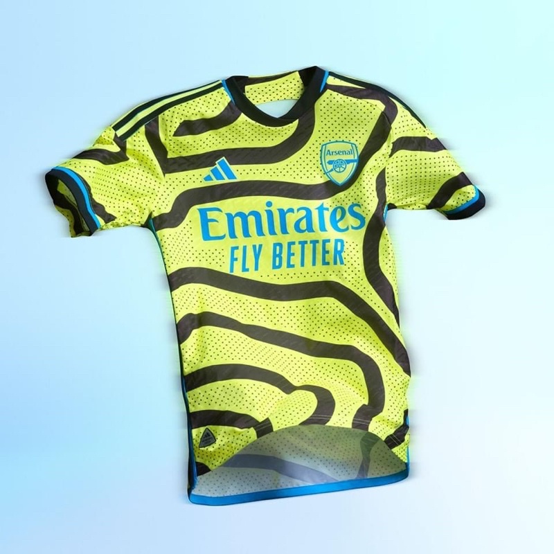 เสื้อฟุตบอลชุดเยือนอาเซน่อล-เกรดเเฟนบอล-adidas-arsenal-2023-2024-away-replica-jersey