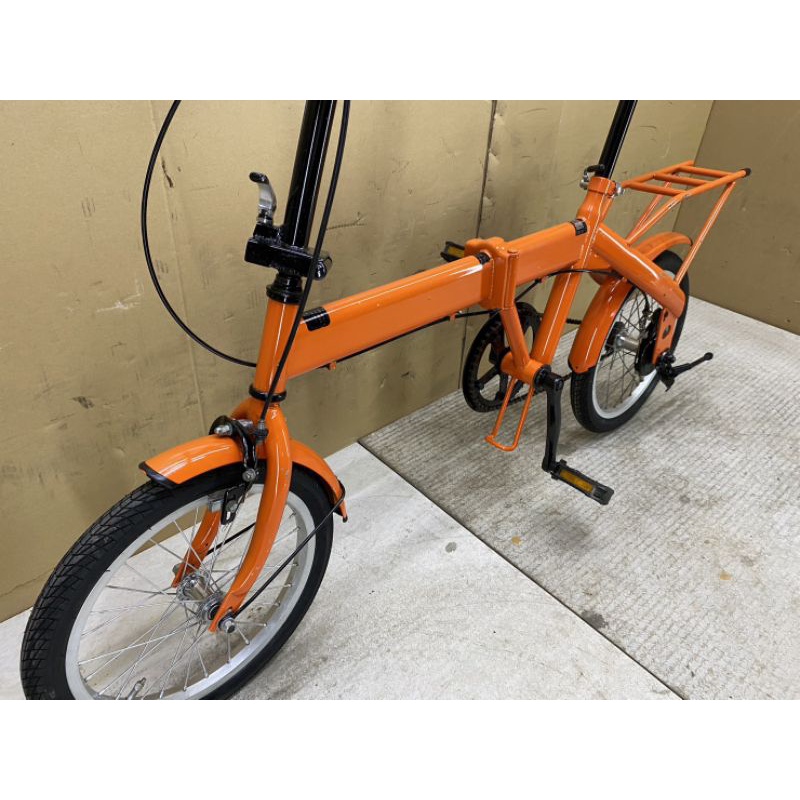 สีส้มมาแรง-จักรยานญี่ปุ่นแท้สีส้มสวยๆ