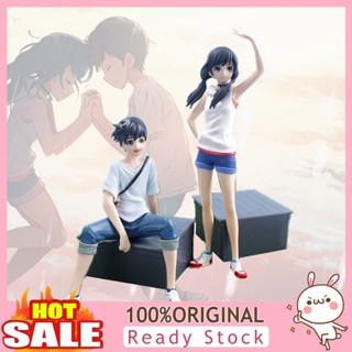 [B_398]  Anime Figure Realistic Decorative Adorable Your Name Tachibana Taki Miyamizu Mitsuha PVC Action Figure Toy for Office