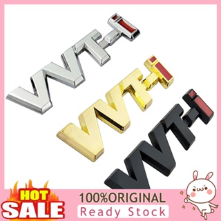 [B_398] Metal VVTi Letters Logo Sticker Emblem Badge for Toyota Camry