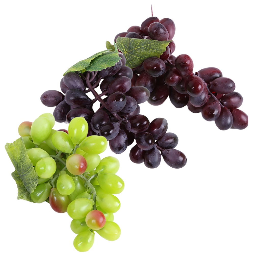 b-398-1-bunch-fake-grape-plastic-lifelike-faux-home-garden-decoration