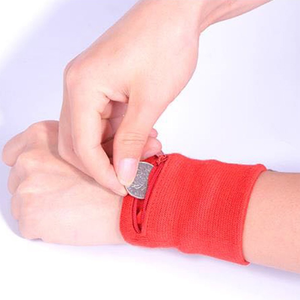 b-398-1pc-wallet-pouch-wrist-bandage-support-zipper-sports-wristband