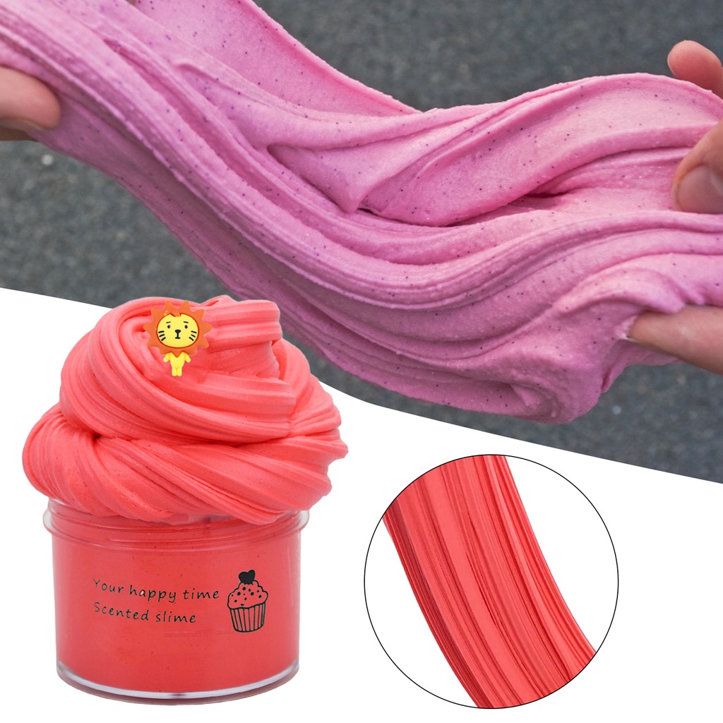 b-398-70ml-slime-toy-bright-soft-stretchy-non-sticky-cloud-diy-butter-slime-colored-mud-stress-relief-toy-for-boys-girls