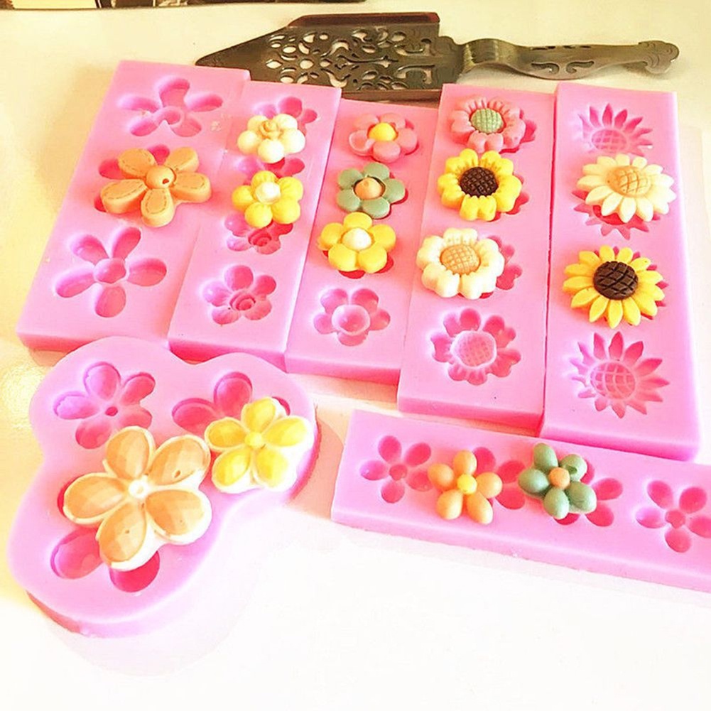 b-398-cute-flower-silicone-cake-mold-fondant-chocolate-soap-diy-mould-tool